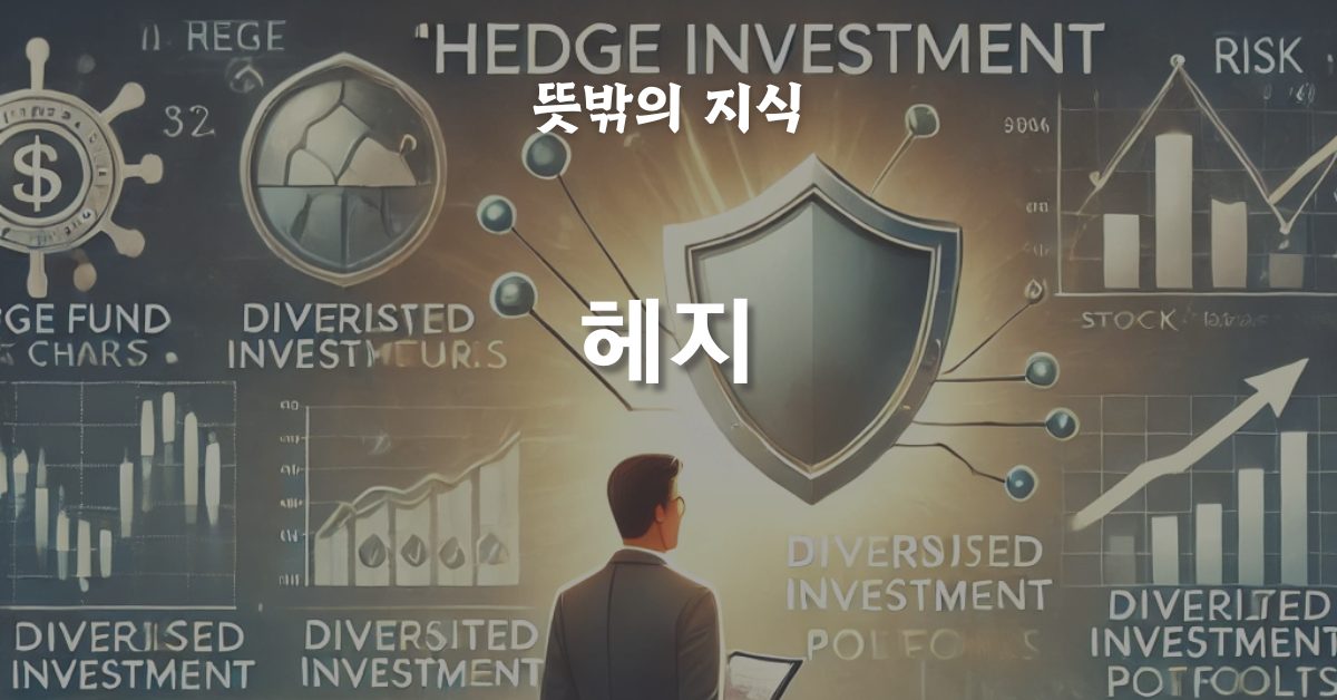헤지(Hedge): 투자 위험을 관리하는 전략